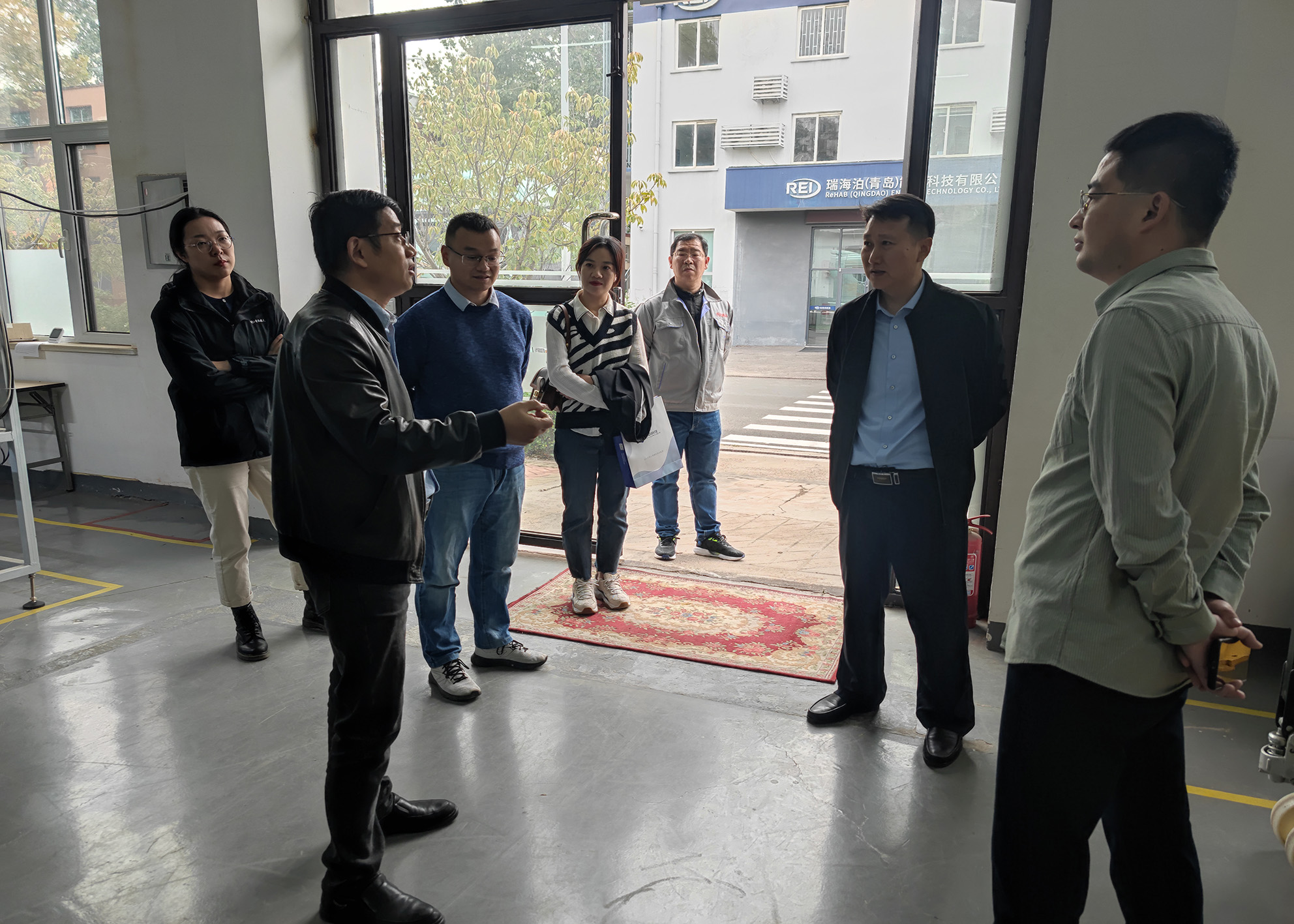 青島市李滄區領導蒞臨指導